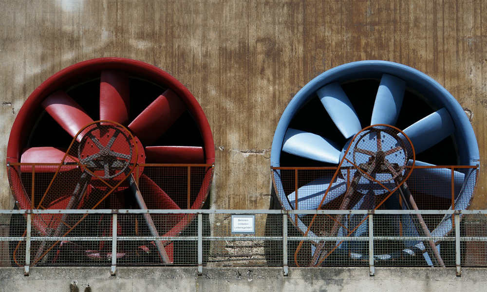 I diversi tipi di ventilatori industriali disponibili in commercio
